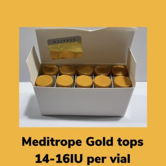 Meditrope Gold Tops 17IU per vial 95%-97% Purity
